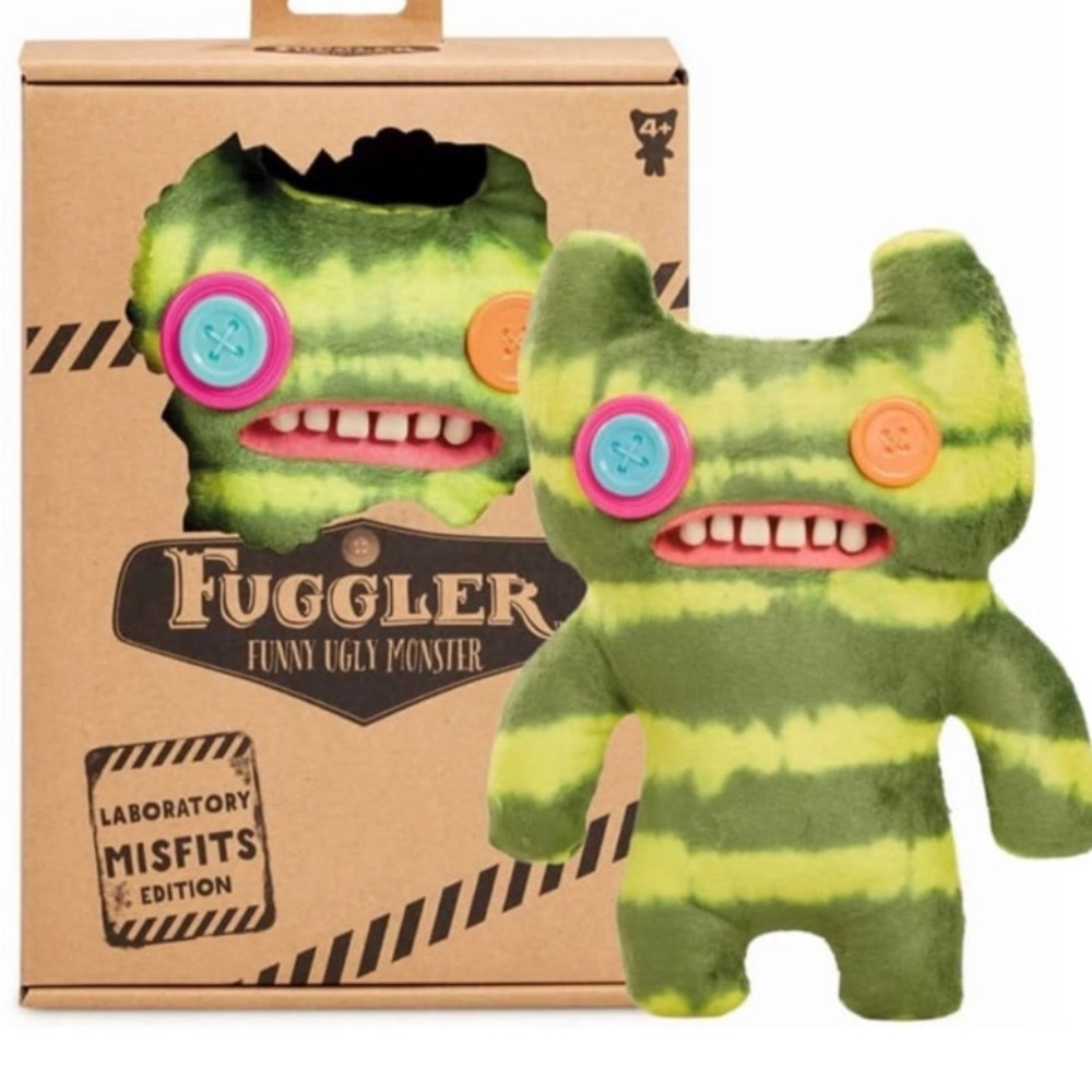 New Fuggler Indecisive Monster Laboratory Misfits Edition 9” Plush Collectible